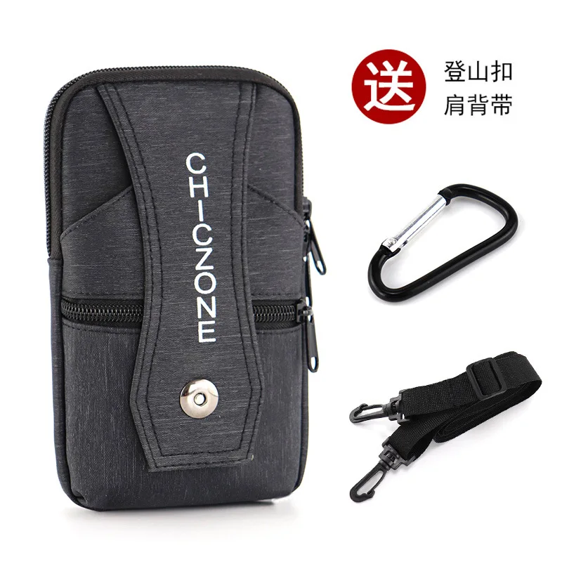 Waterproof Women Waist Bag Purse Single/double Layer Outdoor Tactical Waist Fanny Pack with Belt Men Phone Pouch Unisex Purses 6