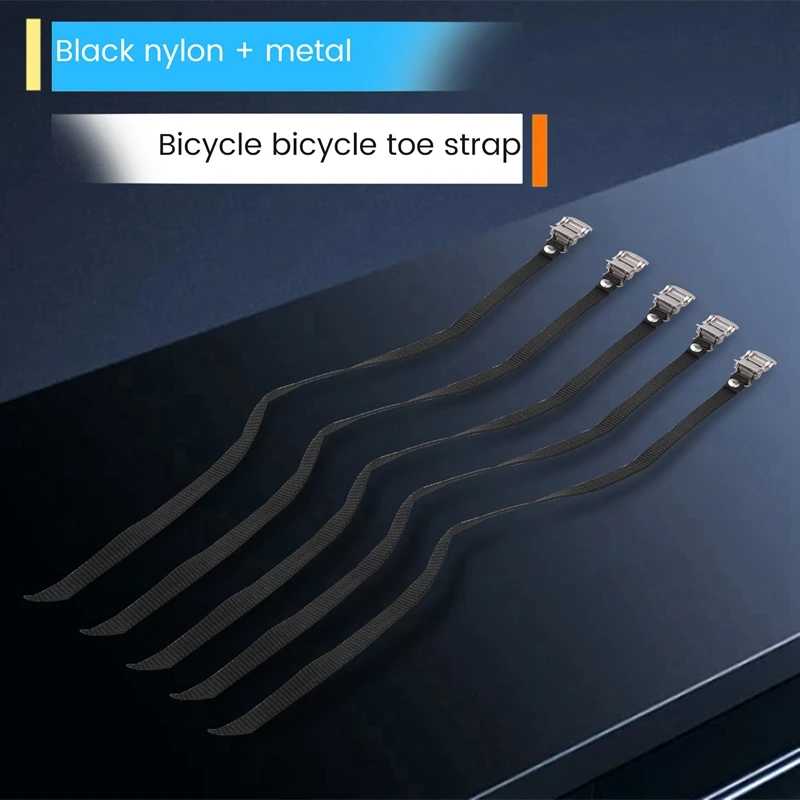 10 PCS MTB-Road Bike Cycling Toe Straps 50Cm For Bicycle Racing