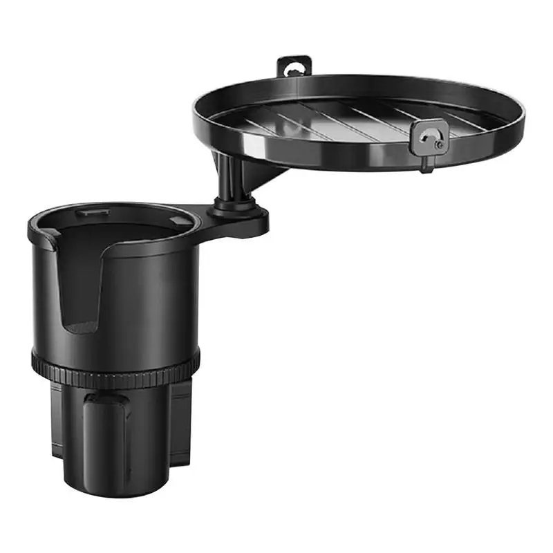 

Car Cup Holder Tray Adjustable Auto Cup Holder Food Tray Organized Drink Holder Car Interior Accessories Automotive Cup Holder