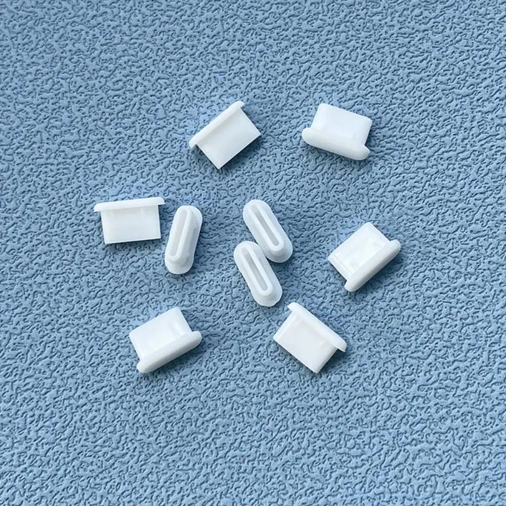 20pcs 충전 포트 먼지 플러그 실리콘 블랙 화이트 배터리 포트 플러그 DJI..