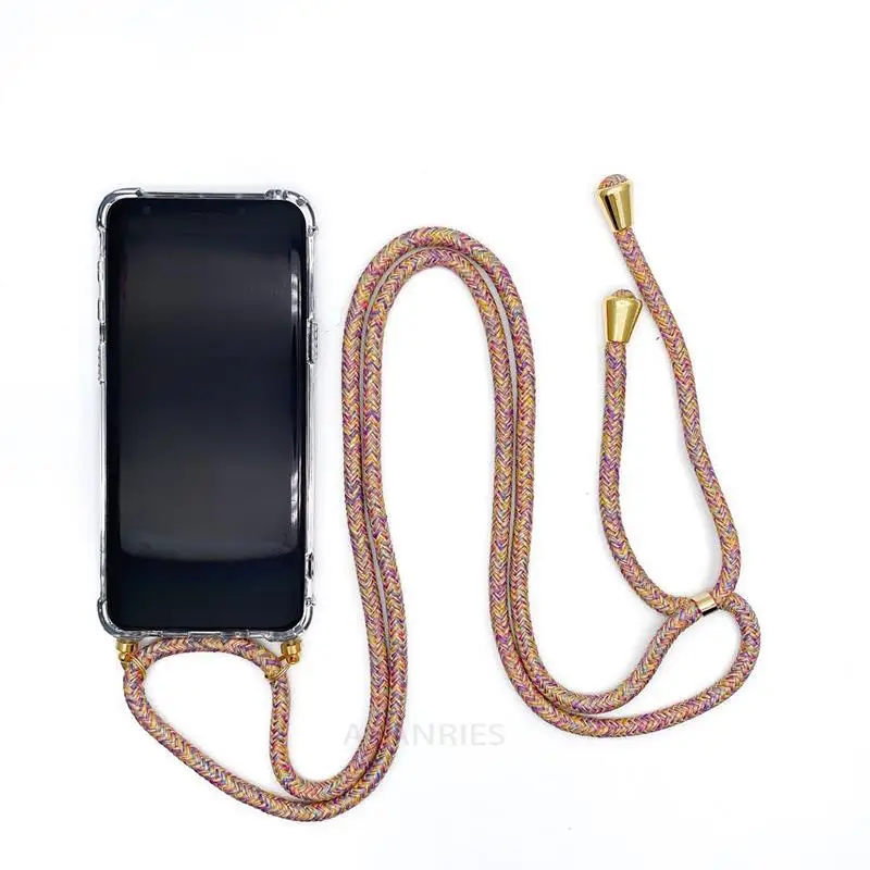 Necklace Crossbody Strap Lanyard Cord Case with Soft Back Cover