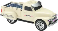 EONKO WS-695 Solar Charging Pickup Truck Wireless Bluetooth Speaker with TF USB FM AUX, Handsfree Type C Charging LED Light