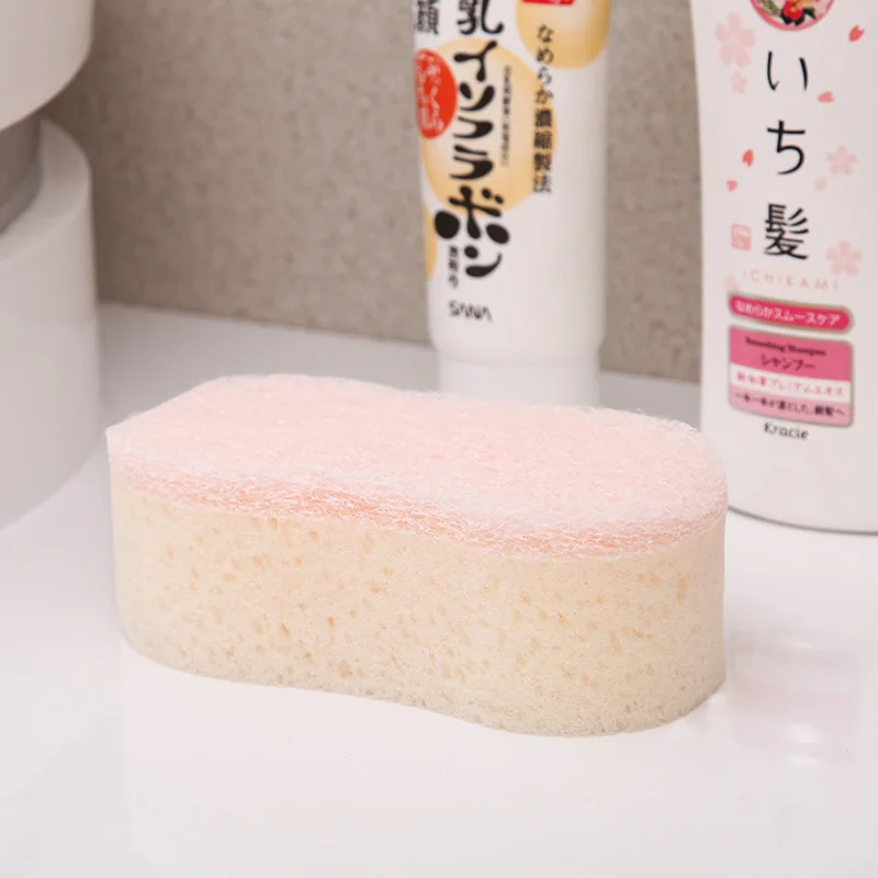 Natural Sponge Bath Towel Simplicity Household Bathroom Products Maternity Baby Strong Rub Mud Bath Towel Honeycomb Sponge Wipe 5