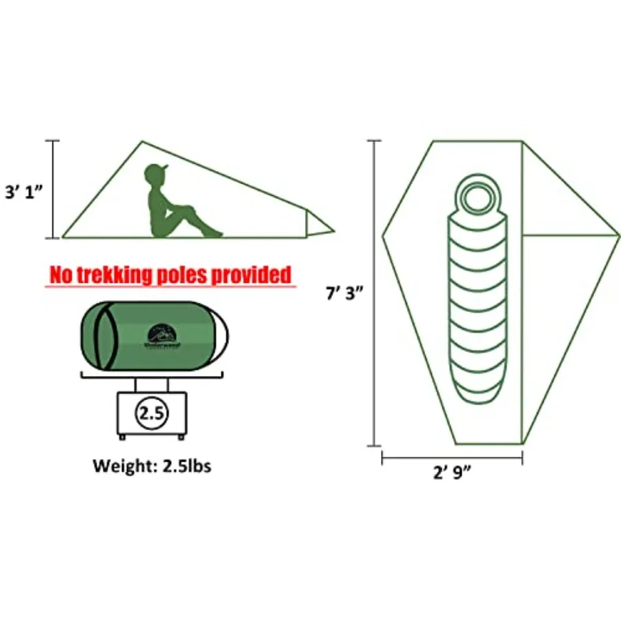 Ultralight Trekking Tent 4