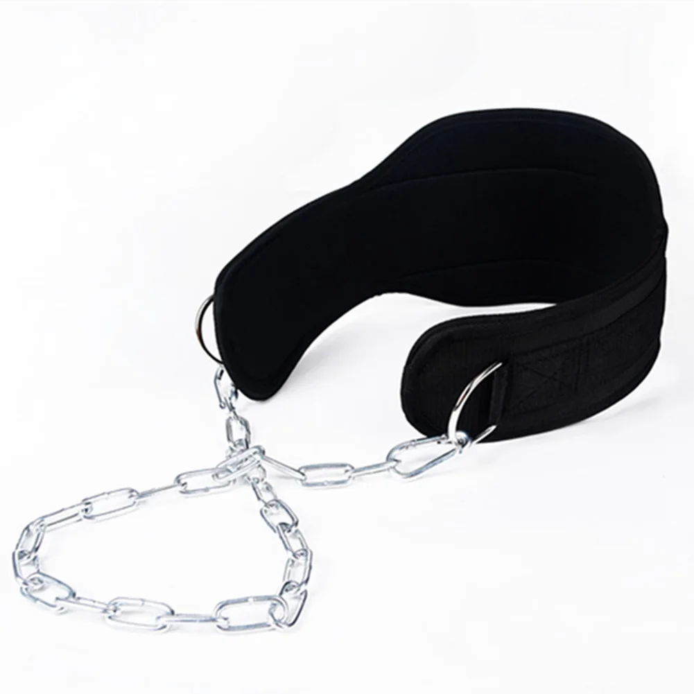 Weight Lifting Belt with Chain Weight Lifting Dip Belt Dipping Belt Weightlifting Belt for Weight Lifting Squat Training Fitness