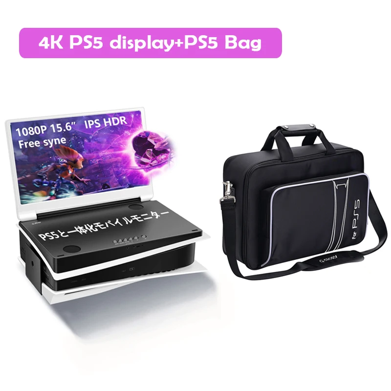 15.6インチ フルHD モバイルモニター ディスプレイ スタンド, カバー