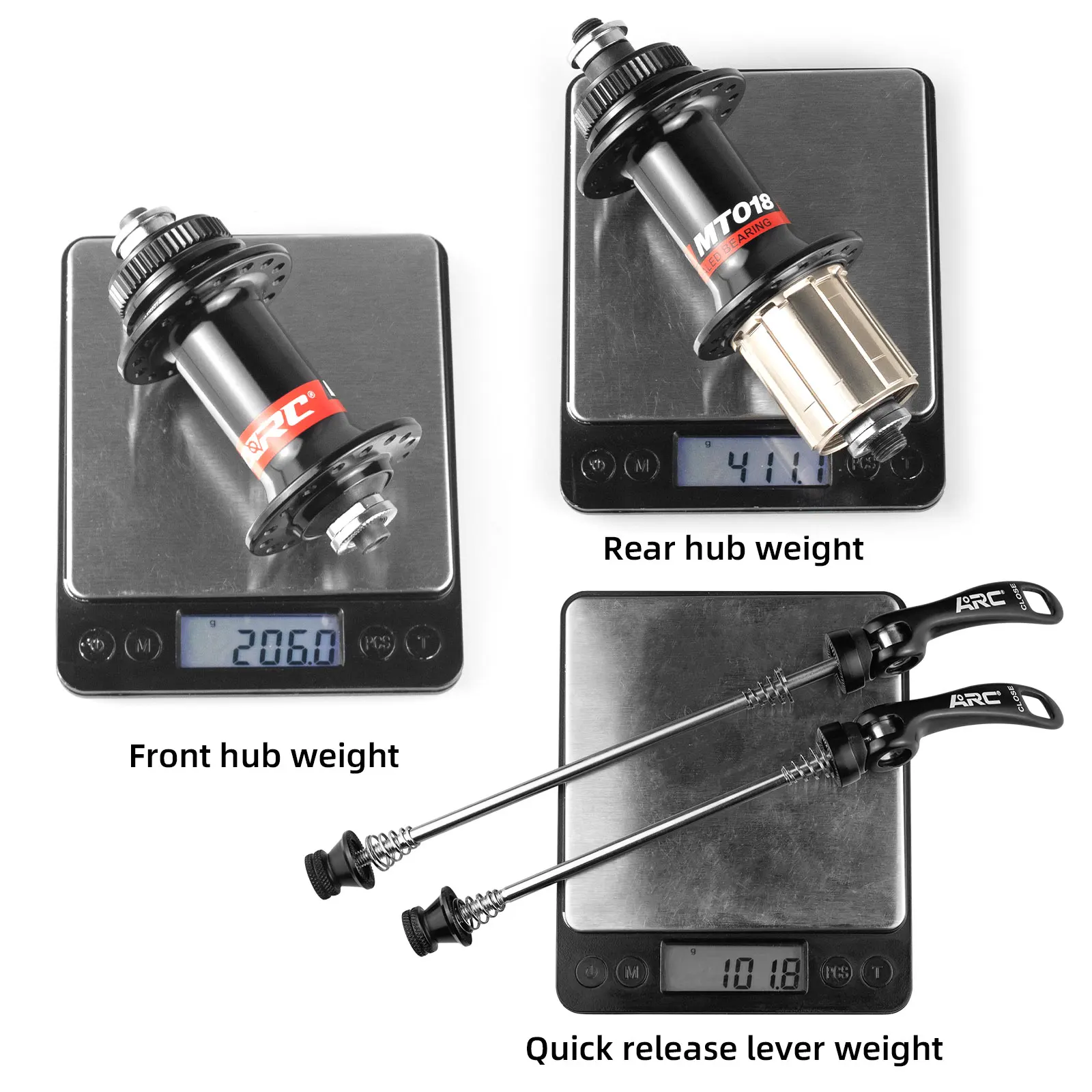 ARC MT018 Hub 32 holes mtb qr hubs Disc Brake Bearing Hub freehub micro spline 12v 8 9 10 11 s transmission Bicycle accessories mountain bicycle hubs