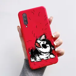 Cute Cartoon Butterfly Shockproof Silicone Case Cover - Fits Xiaomi Mi 9 Lite for Mi 9 SE (HONG-TG0107)
