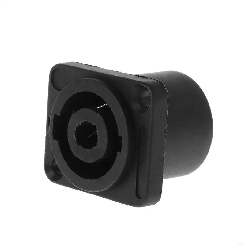 4PCS 잭 패널 소켓 커넥터 Neutrik Speakon Nl4mp, Nl4mpr, Nl4fc 용 4극 오디오 스피커 트위스트 잠금 원형 사각형