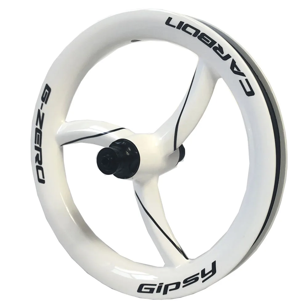 ジプシー炭素12インチホイール3スポークバランスバイクホイールセット