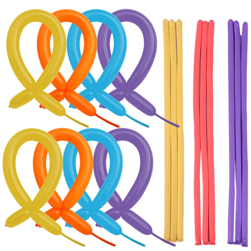 

200Pcs Twisting Balloons DIY Long Balloons Decoration for Wedding(Random Color)