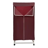 Портативная электрическая дорожная мини-сушилка для одежды мощностью 1500 Вт, 5-слойное отопление PTC, сушилка для одежды для квартир, дома, автофургона — изображение 4