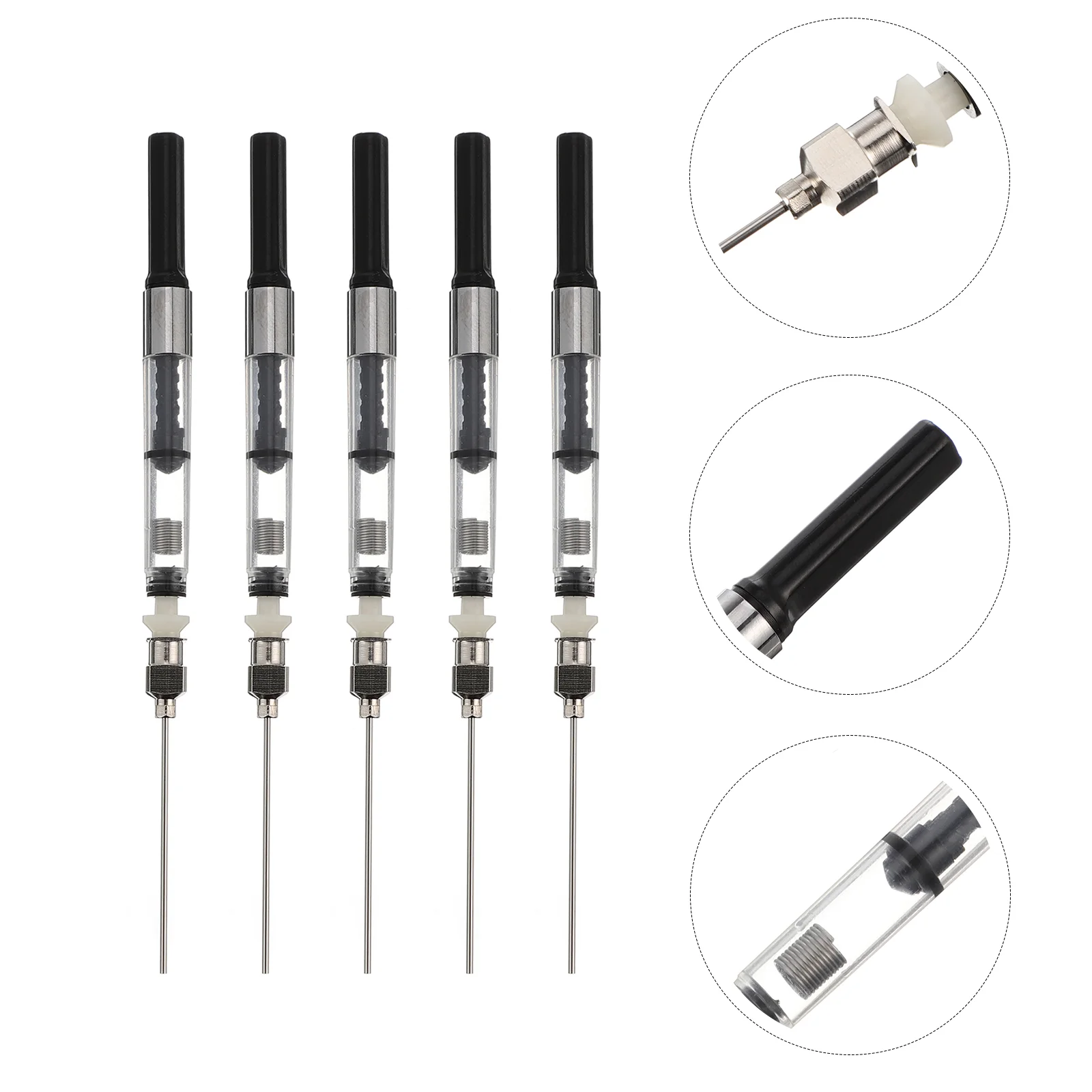 

1 Set/5pcs Fountain Pen Ink Absorption Ink Fill Assistant Pen Ink Absorber