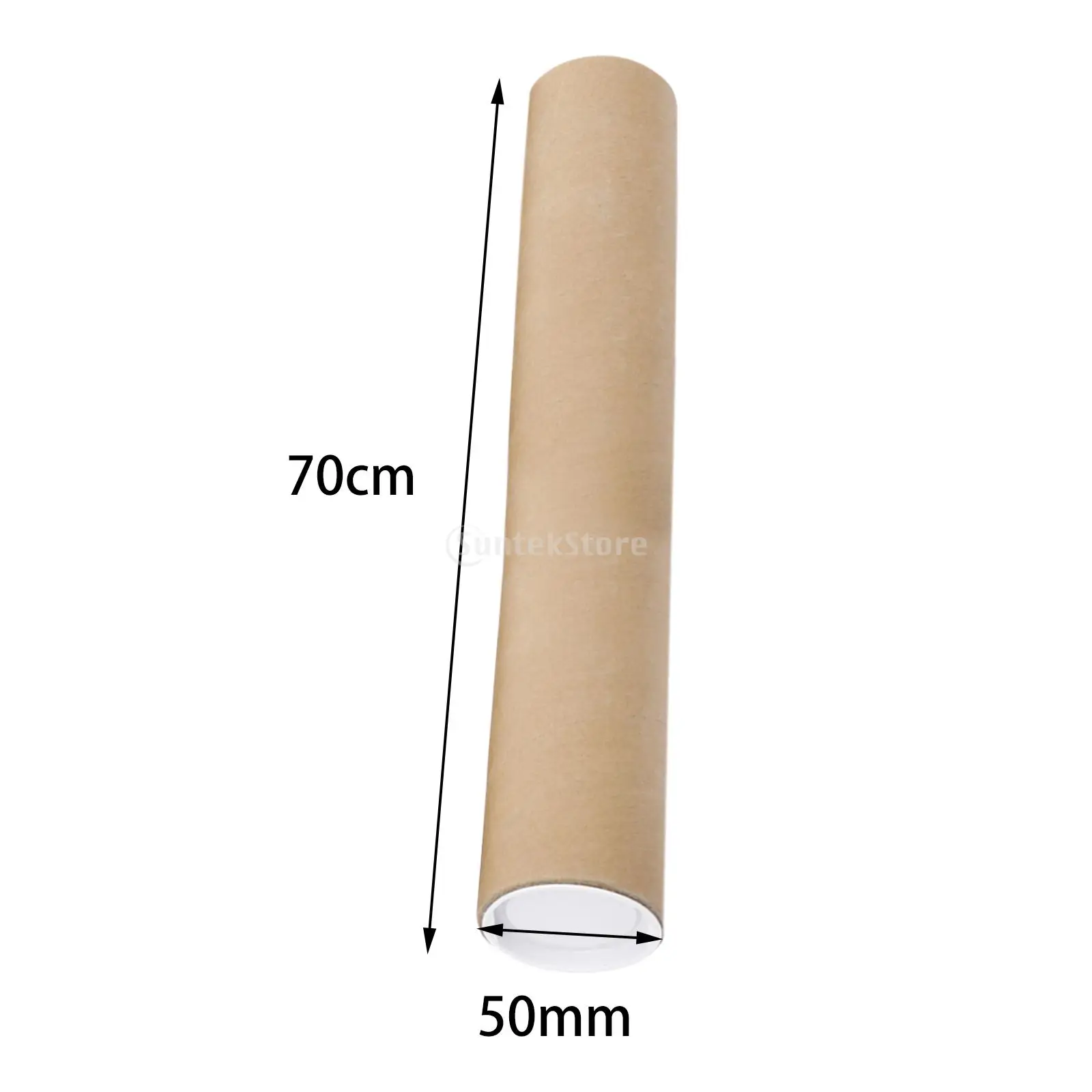 5 Pcs Kraft Boxes Poster Storage Tube Mailing Tubes Document Tube Mini Tube  Cardboard Crafts - AliExpress