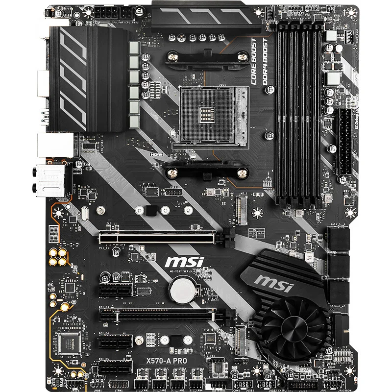Super Gaming PC X570 Motherboard with 1TB M.2 SSD CPU AMD Ryzen 9 5900X R7 5800X R5 5600X RAM 64G DDR4 3200 650W PSU RTX2060 6G
