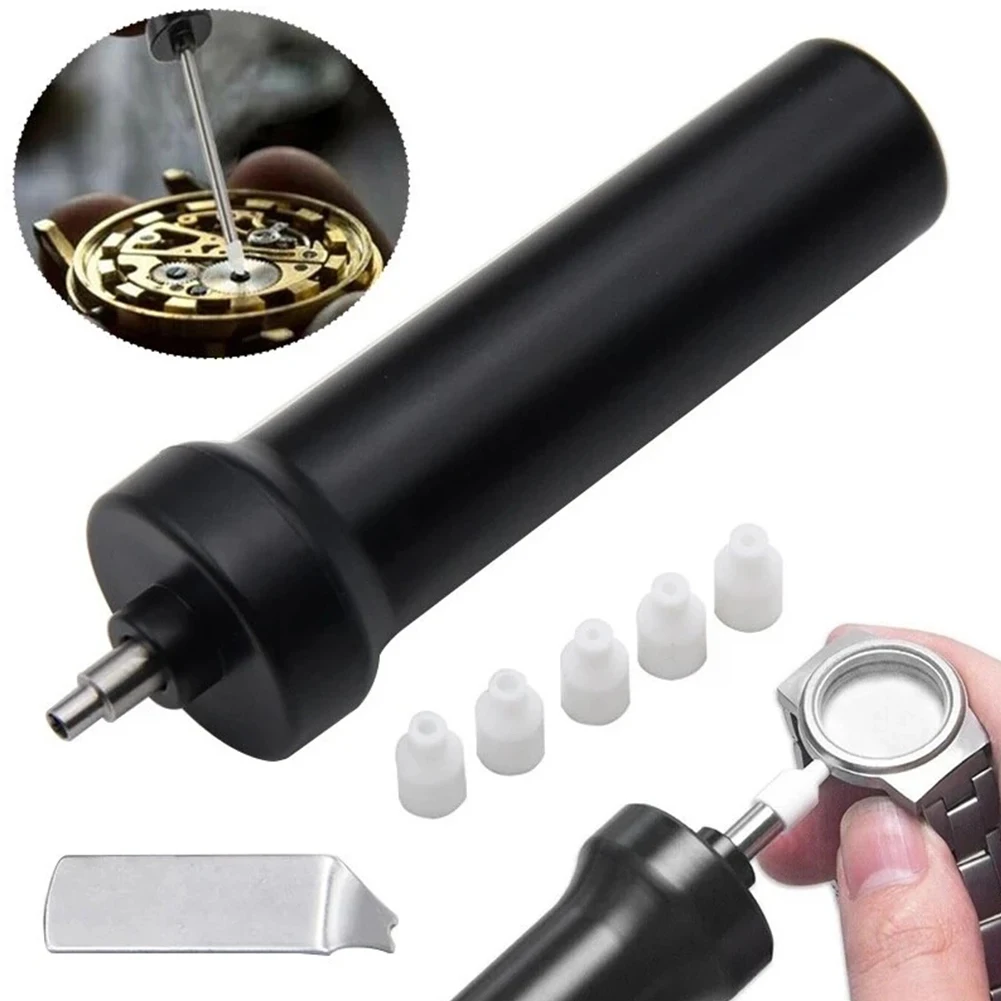 

Watch Repair Air Pressure Pump Key Watch Glass Crystal 7Pcs Set Glass Opener Removal Tool Remover High Quality