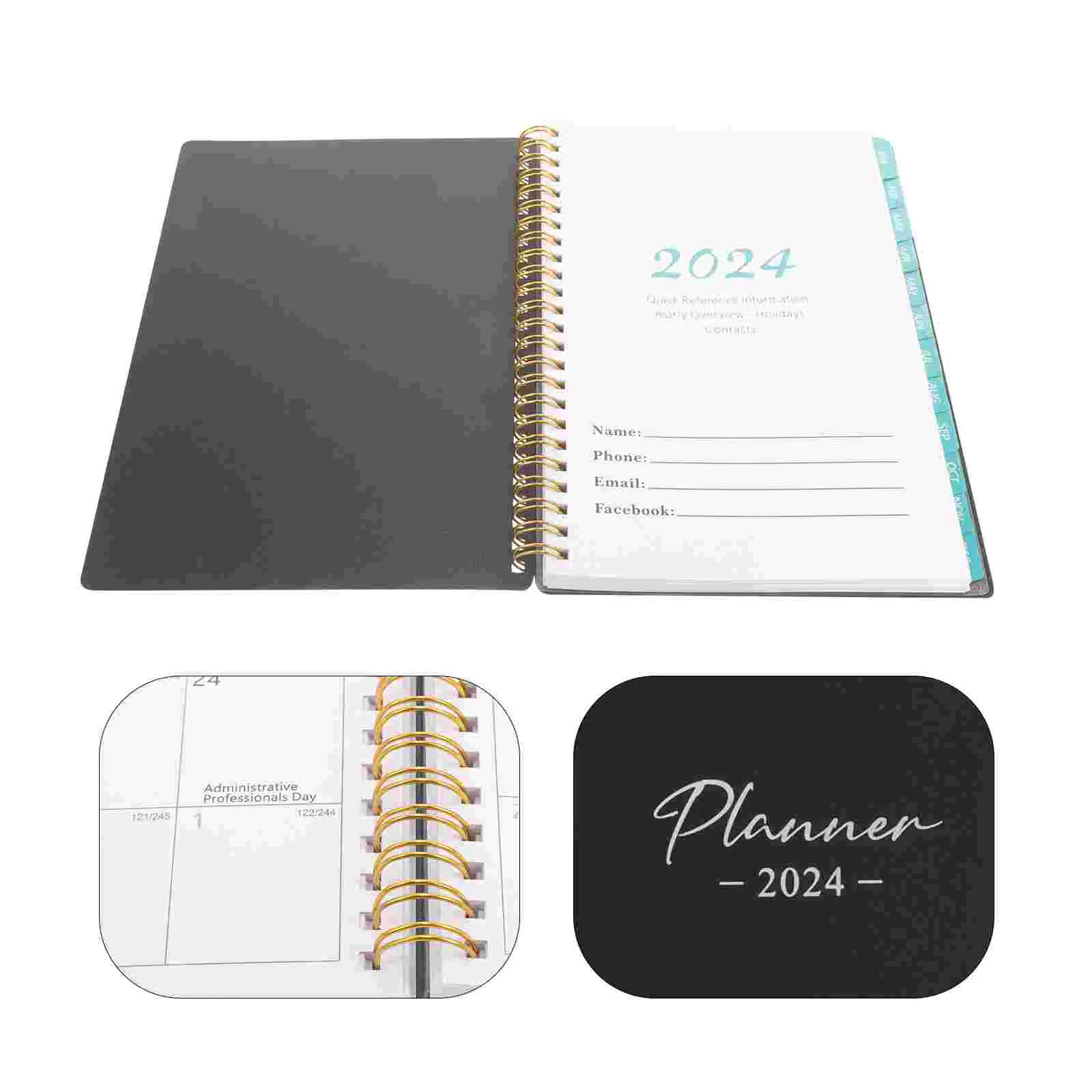 Portable Student Planner Book Office Note Book Household Planner Organizer Home Supply