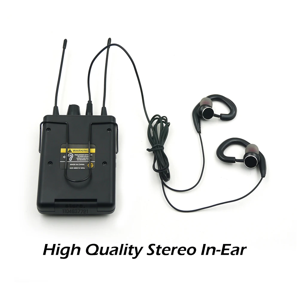 PSM300 In Ear Wireless Monitoring System Professional Stereo Monitoring Equipment for Live Stage Performance Band Accompaniment