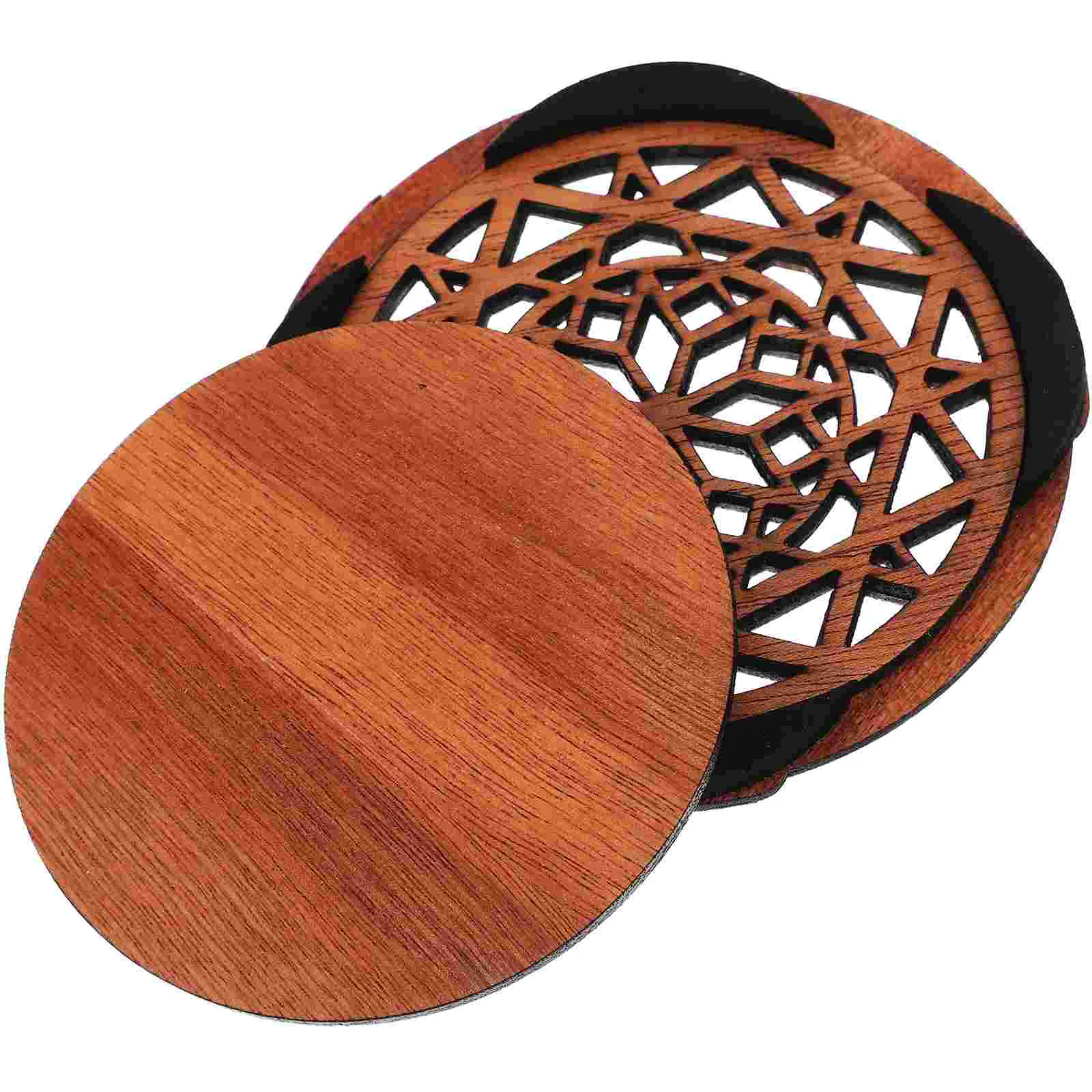 

Guitar Wooden Soundhole Cover Sound Hole Cover Wood Guitar Feedback Muter