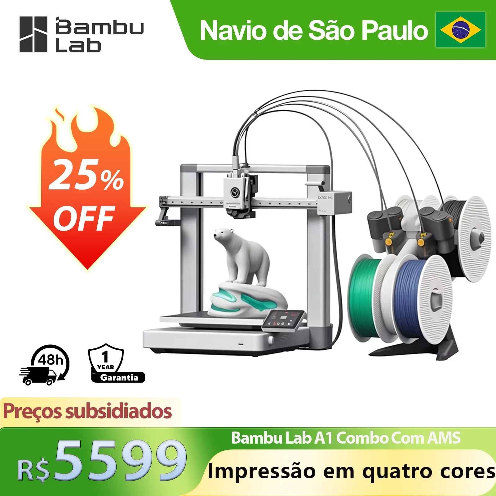 Bambu Lab A1 Combo バンブー ラボ A1 コンボ Bambu Lab A1 | Multi-color 3D Printer | Bambu Lab US Store