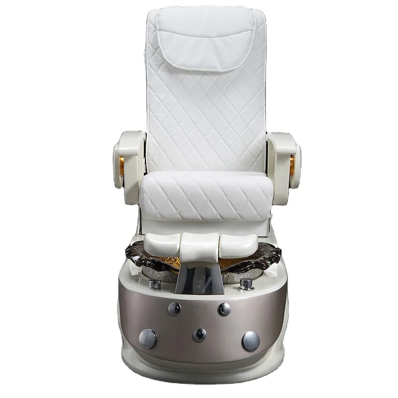 

white beauty salon furniture high quality throne chairs foot spa massage luxury spa pedicure chair for sale