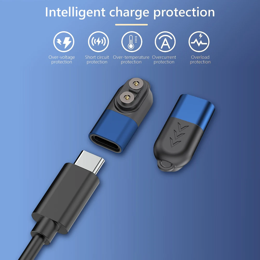 Magnetic USB-C Charger Adapter with Overload Protection