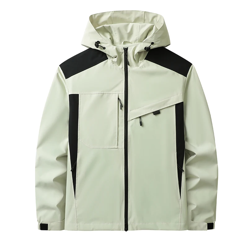 

New waterproof windproof outdoor jacket men's and women's jackets mountaineering jacket breathable trench coat sports coat