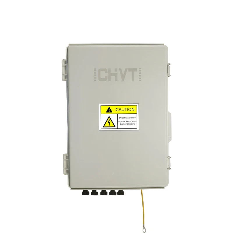 

CHYT 5 Input 1 Output 600V Outdoor Waterproof IP65 PV Solar ABS Surge Lightning Protection DC Combiner Box