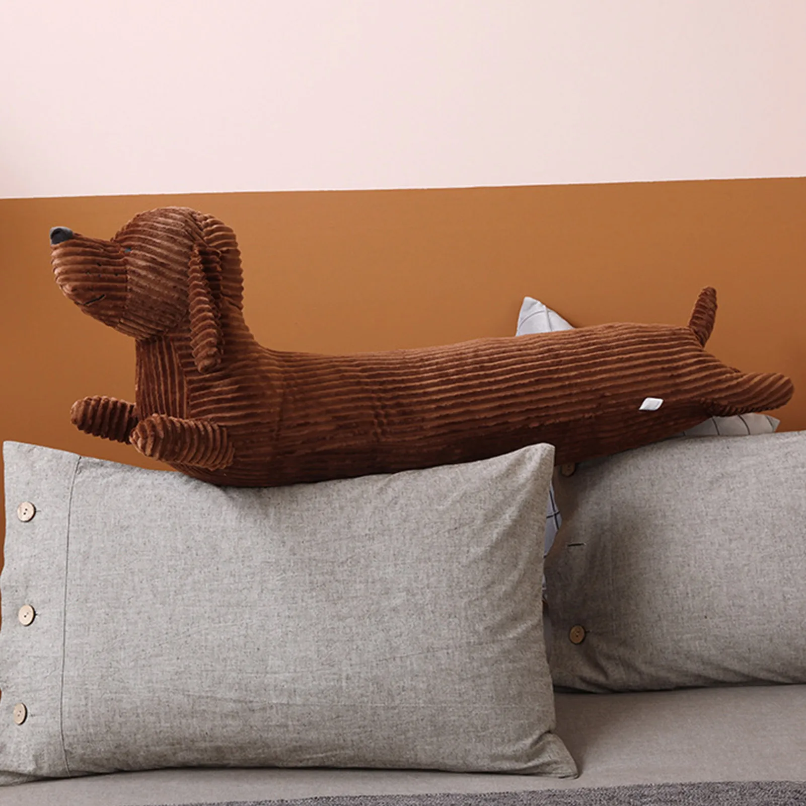 wiener dog body pillow