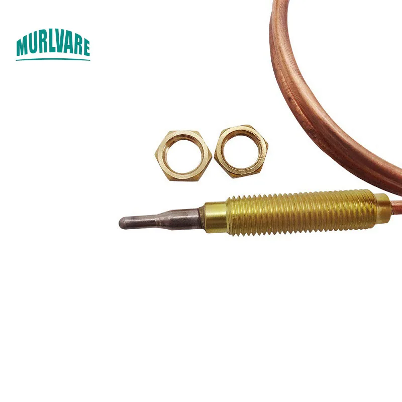 3pcs Outdoor Heater Gas Grill Accessories Flameout Protection Universal Thread 600mm Thermocouple