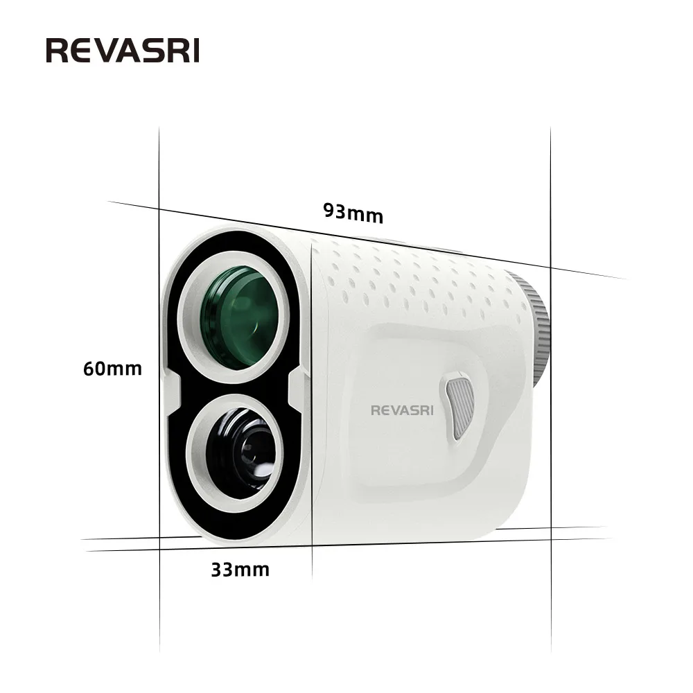 Revasriゴルフレーザー距離計、距離計、測定マグネット、単眼