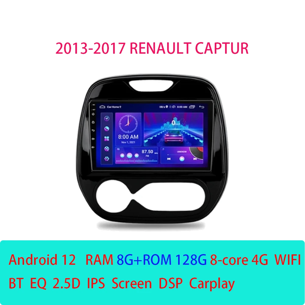

For Renault Captur 2013 - 2017 Caplay Auto Multimedia Video Stereo GPS DVD