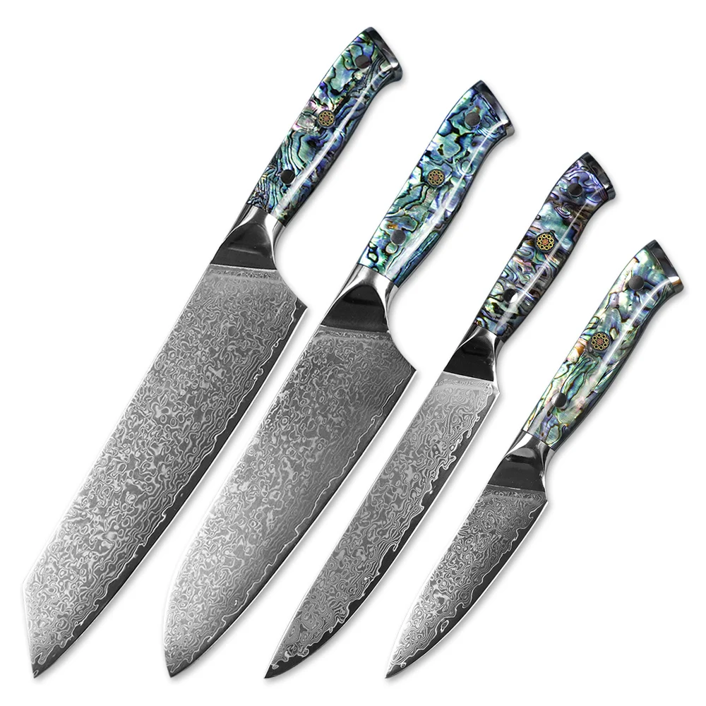 

JUMCSONG японская Дамасская сталь 10Cr1 5CoMoV стальной сердечник 8 дюймов Kiritsuke нож для нарезки морской оболочки поварские инструменты для повседневного использования
