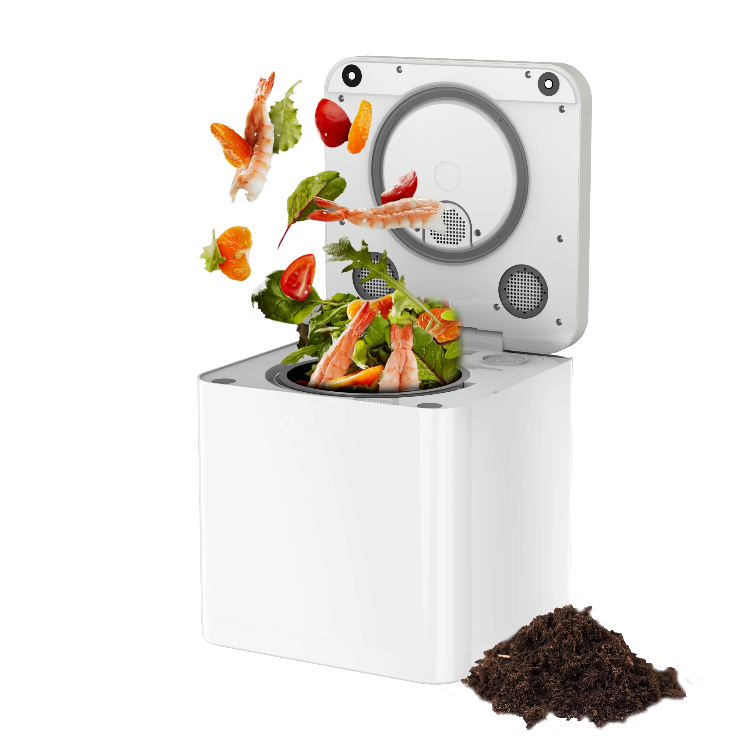 Automatic 3.3L Kitchen Waste Disposer Food Residue Leftover Food Dry Crushing Deodorization Free Installation Of A Replacement
