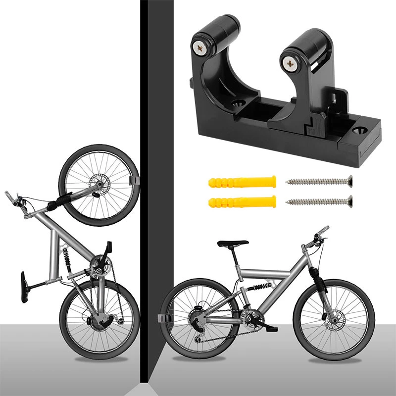 Deemount ganchos de montaje para bicicleta, soporte de pared ajustable, hebilla, colgador de almacenamiento vertical horizontal, tubos de 2,8 pulgadas|Colgador de bicicleta| - AliExpress