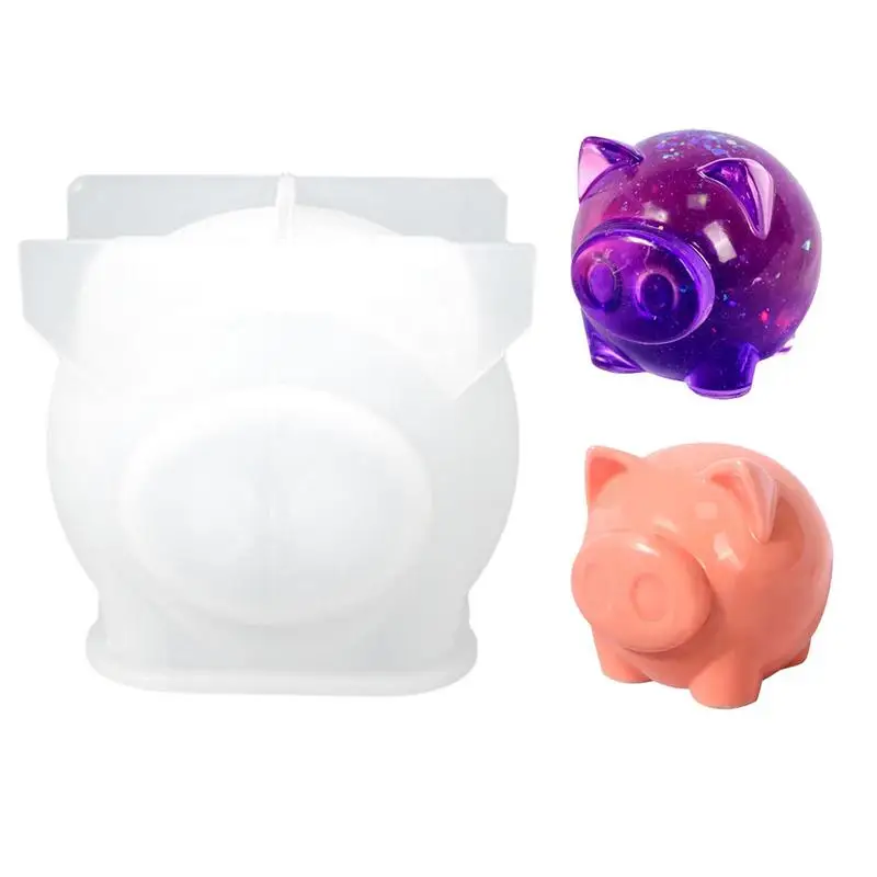 

Форма из свиной смолы, 3D формы для свечей для изготовления свечей, милая форма из смолы, многоразовые формы из смолы, искусство и ремесло, украшение для торта, для дома