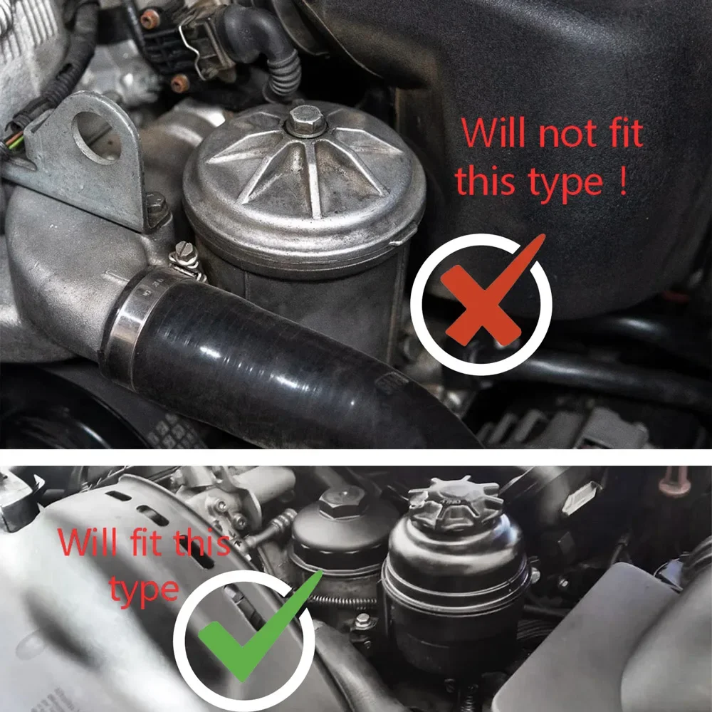 Engine oil cooler adapter Oil filter cover cap BMW E46 E36 E39 E60 E61 323i 328i 325i 330i 525i 528i 530i M52 M54