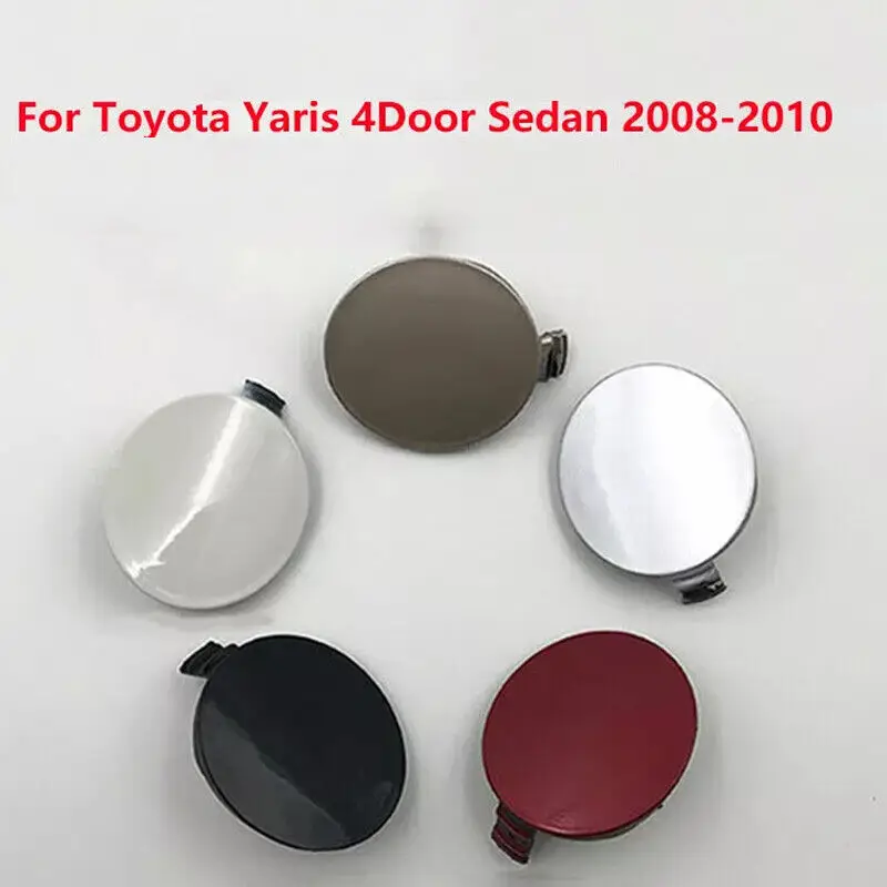 Tapa De Gancho De Remolque Delantero Para Toyota Yaris 2009-2011 – Recambio 52127-52925, Sin Pintar, Ajuste Perfecto Para Parachoques Delantero Derecho/izquierdo