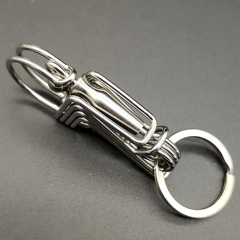 Key buckle Pure handmade Motorcycle Key buckle stainless steel Key buckle -  AliExpress