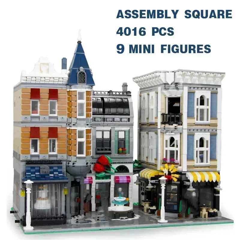 City Center Assembly Square Building Blocks 4016PCS Bricks Birthday Christmas Girls Toys Compatible With 10255 15019