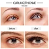 YANQINA Liquid Eyeliner Pencil+4D Waterproof Mascara Set Cosmetics Eye Liner Thick Curling Mascara Eyebrow Pencil Eyes Makeup 3