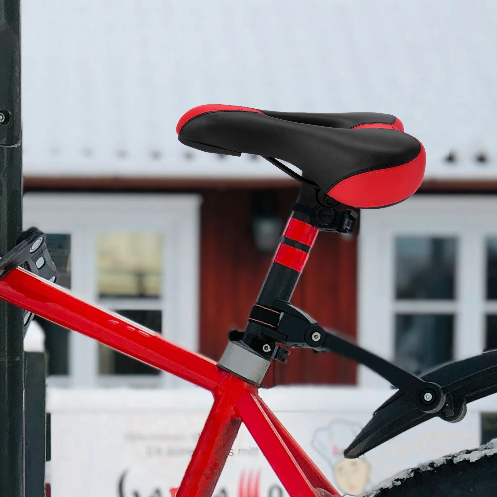 

Saddle Bike Saddle Comfortable Bike Supplies Red