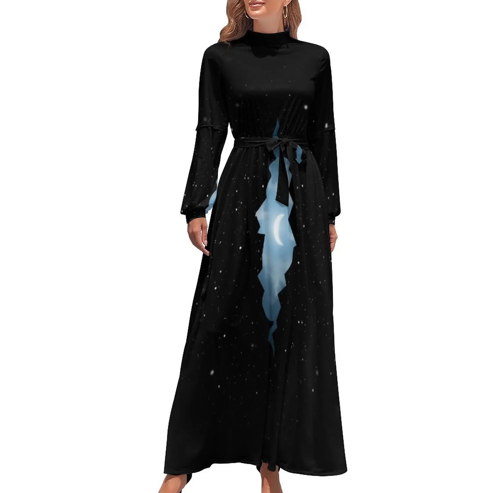thumbnail image 1 of Vestido largo Star Fissure vestido de verano para mujer 2024 vestido de noche mujer, 1 of 5