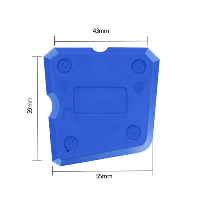 Caulking Tool Kit 4Pcs Silicone Joint Sealant Spreader Spatula Scraper Edge Repair Tools Floor Tile Edges Cleaner