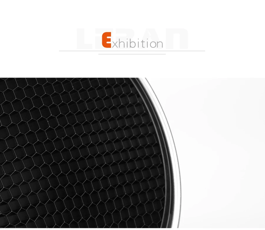 2/3/4/5/6/7mm Standard Reflector Aluminum Honeycomb Grid 6.7'' 17cm for Bowens S