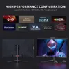 Gaming Monitor 27 Inch QHD 1440P Computer Monitor 165Hz VA 1ms Built-in Speakers, FreeSync, Ultra-Thin PC Monitor 6