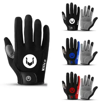 Full-Finger Touchscreen Cycling Gloves – Breathable Non-Slip MTB & Road Gloves 1