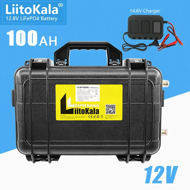 

Аккумуляторная батарея LiitoKala, 12,8 в, а/ч, 12 В