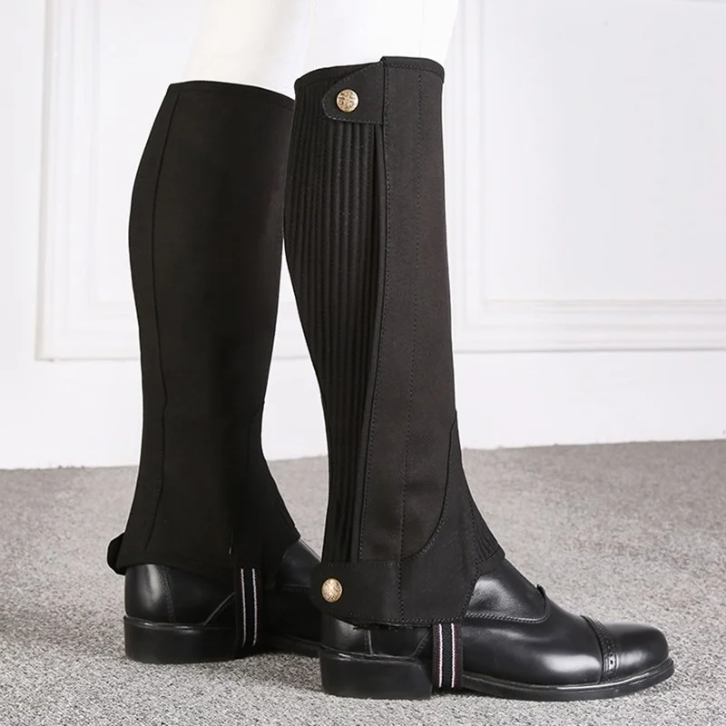Fashion Equestrian Leggings Durable Riding Boots Cover Body Protectors Soft Protection Cheval Rider Horse Equipment