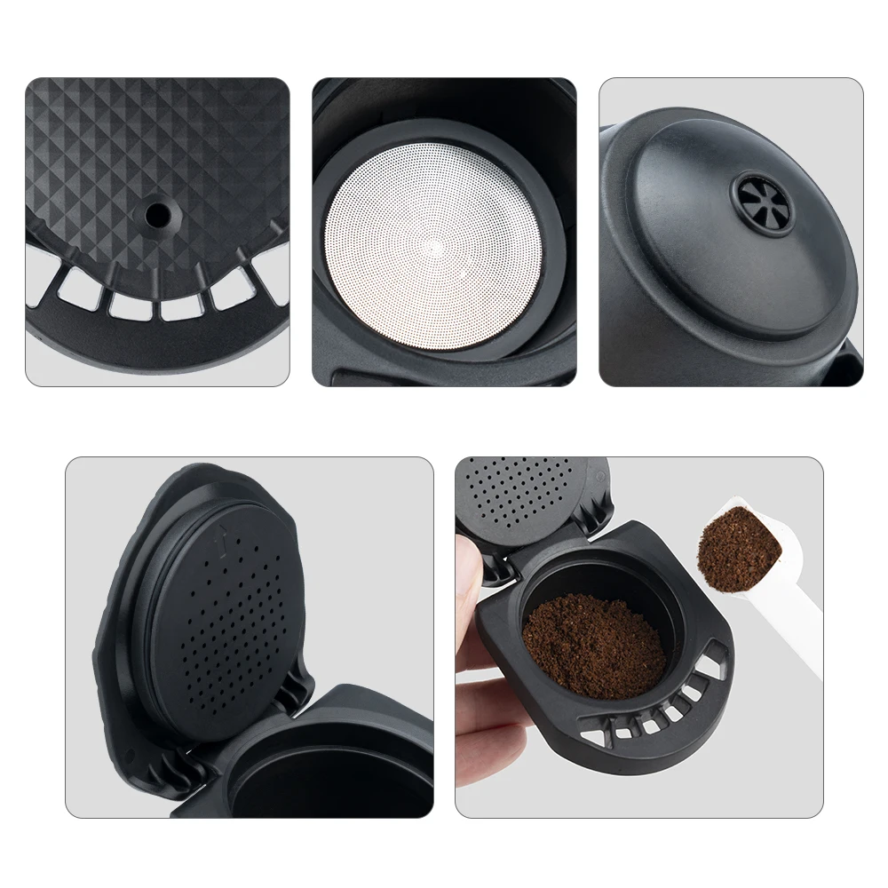 Adapter FOR Dolce Gusto PICCOLO XS/Genio S Machine  Tampering Reusable Capsules can be refilled with Espresso Coffee